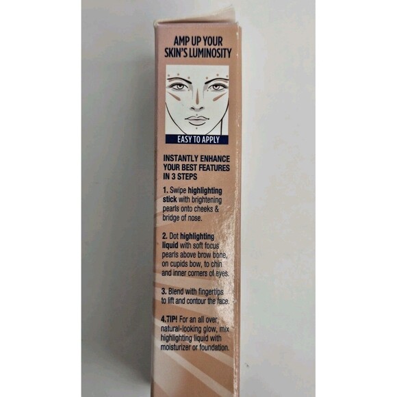 Almay Instant Glow Highlighting Duo Nude Glow New In Box - Picture 4 of 5
